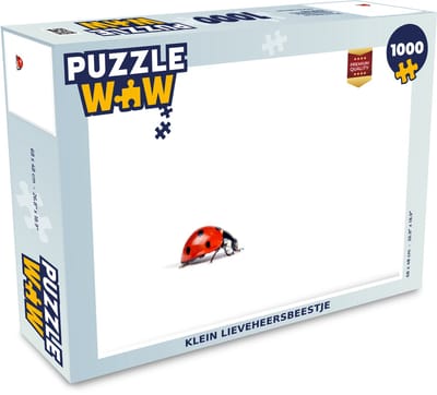Puzzel Klein lieveheersbeestje - Legpuzzel - Puzzel 1000 stukjes volwassenen