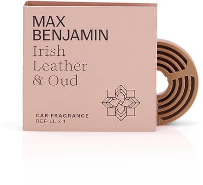Max Benjamin - Autoparfum Navulling - Irish Leather & Oud