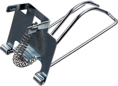 Metalen Geldclip - Kassalade Clip - Geld Opbergen - Eenvoudig Installeren - 10x5x5cm - Zilver