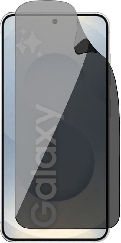 Privacy Screenprotector geschikt voor Samsung Galaxy S25 / S24 - 1x FlexGuard Screen Protector