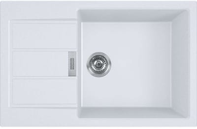 Franke Sirius 2.0 - Tectonite spoelbak S2D 611-78 XL 78x50 cm, wit 143.0617.615