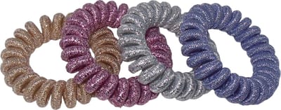 Kabelelastiek klein glitter diverse kleuren #1