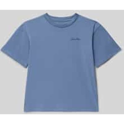 Regular fit T-shirt met logoprint, model 'Polaroid'