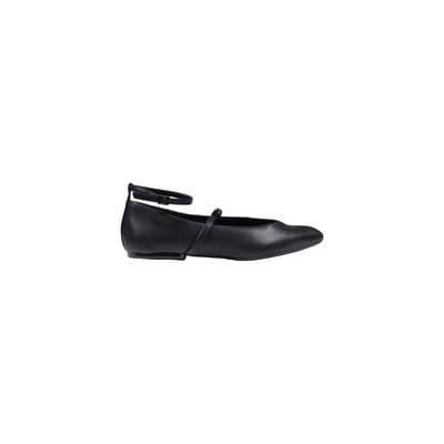 Armani Exchange Zwarte Polyester Platform Hakken