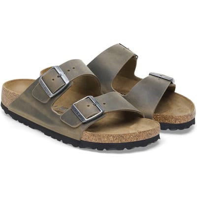 Birkenstock Arizona vetleer smal voetbed unisex slipper