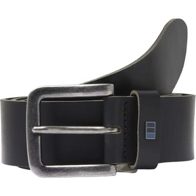 JACK & JONES Casual leren riem Klassieke lederen riem met gaatjes JACFLAG LEDEREN RIEM 4 CM NOOS