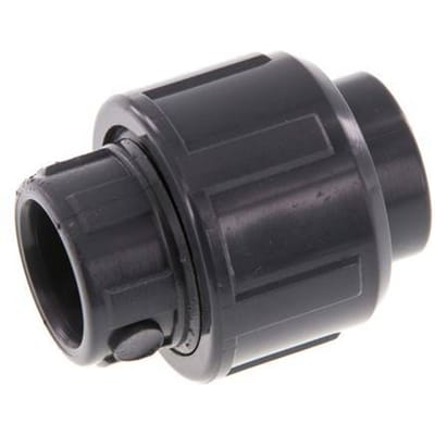 PVC Fitting Lijmmof Recht 16x34mm EPDM [2 stuks]