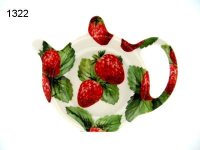 Lesser & Pavey Theetip Strawberry Field – Melamine – Theezakjeshouder