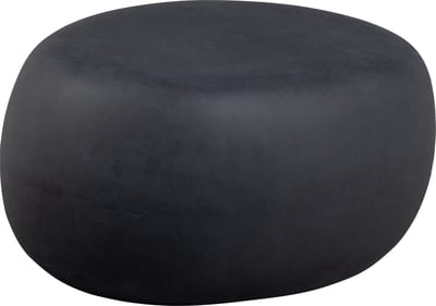 vtwonen Pebble Bijzettafel - Fiberclay - Betonlook - Antraciet - 31x65x49 cm