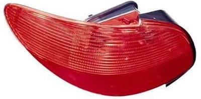 Achterlichtglas links Peugeot 206 Cc (2d). Model: 2000-09 - 2008-12