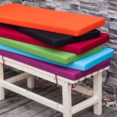 Bank Kussen - Zitkussen Tuin - Buiten Zitten - Waterdicht Ademend - 90 x 40 cm - Khaki