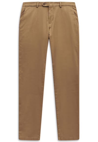 Bugatti Herren Chino Modern Fit broek van katoen-stretch