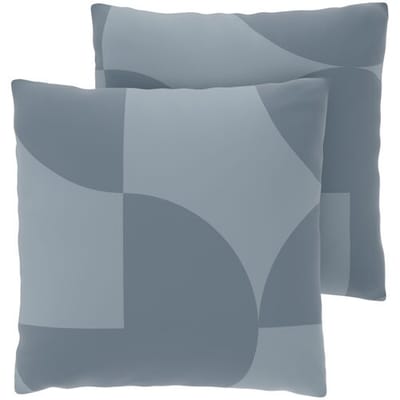 LIVARNO Renforcé kussenslopen, 2 stuks, 50 x 60 cm (Antraciet)