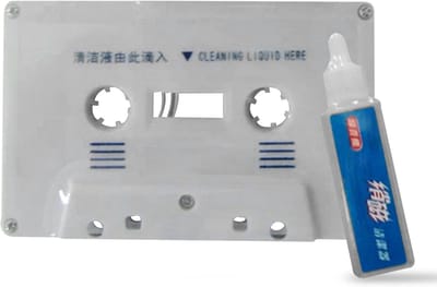 Bandkopreiniger - Cassette reiniger - Audio Kwaliteit Herstellen - Demagnetiserende Functie - Niet gespecificeerd - Meerkleurig