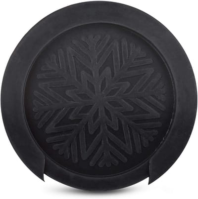 Dailygoody - Gitaarafdekking - Geluidsgatafdekking - Zacht rubber - Zwart - Akoestische gitaaraccessoires - Geschikt voor 38-39 inch - Gitaarbeheer ti