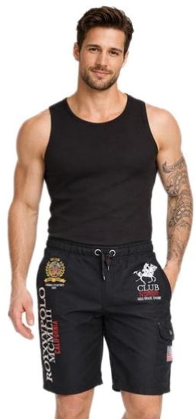 Geographical Norway | Zwemshort | Royal Polo | Zwart | Maat L