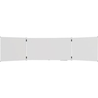 Legamaster UNITE PLUS vouwbord, magnetisch, 5 schrijfoppervlakken, B 2000/4000 x D 13,4 x H 1000 mm, geëmailleerd keramisch staal, wit