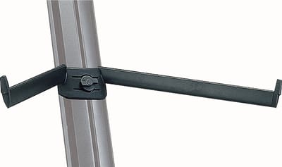Konig & Meyer 18866 Support Arm Set B Black Anodized keyboardstandaard