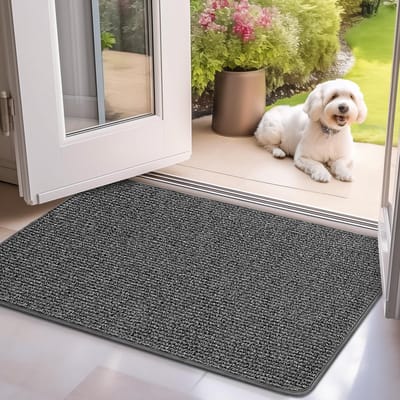 La'Moussawi ® Superabsorberende en Rutschvaste Deurmat voor Binnen en Buiten, Ideaal voor Schoenen en Dierenpoten