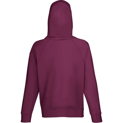 Fruit Of The Loom Heren Lichtgewicht Sweatshirt Met Capuchon / Hoodie (240 GSM) (Bordeaux)