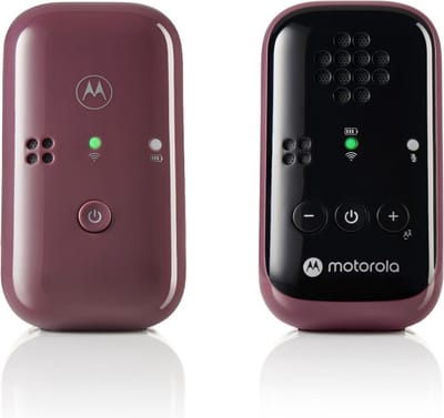 Babyfoon Motorola PIP12 Travel Audio czarno-bordowy