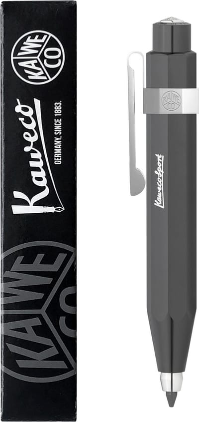 Kaweco - Vulpotlood - 3,2 - Sport Skyline Grey - 8 Shape Clip Chrome