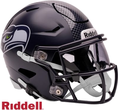 Riddell Speedflex Midi NFL Replica Helmet Mid-Size Seattle Seahawks voor Sport Fanzone