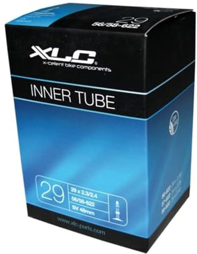 Bicycle Inner Tube 29 x 2.3/2.4 56/58-622 SV 48 mm - Zwart