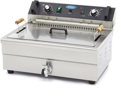 Frituurpan - 20 L - 1 Mand - met Tapkraan