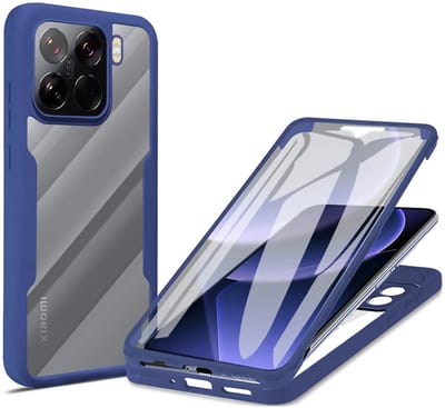 Hoesje geschikt voor Xiaomi 15 Pro - Techsuit ColorVerse 360 Case met Screenprotector - Blauw