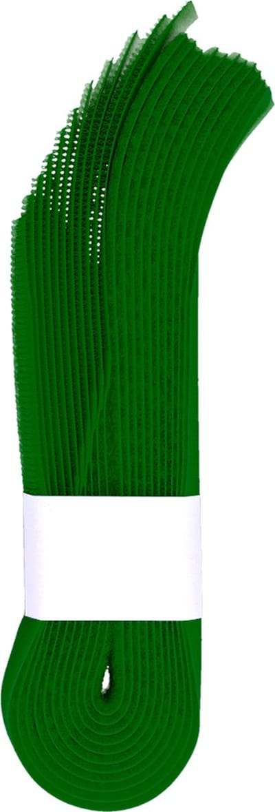 Excellent Koeherkenningsband - Pootbandjes - Bandjes met klittenbandsluiting - 10 stuks - Groen - 15 CM breed
