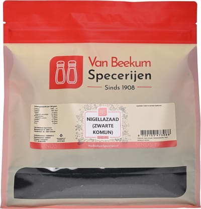 Van Beekum Specerijen - Nigellazaad (Zwarte Komijn) - 1 KG (hersluitbare stazak)