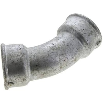 45° L-Koppeling Fitting Rp1 1/2'' Binnendraad Gietijzer 25bar