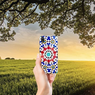 Xiaomi Redmi 7A TPU Siliconen Hoesje Mozaïek