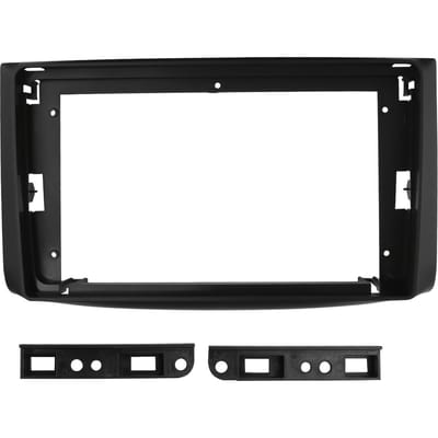 9 inch radio fascia voor Aveo 2007-2011 voor Lova 2009-2011 voor RAVON Nexia R3 2016-2020 Dashboard Installatie Aanpassing Trim Kit Frame GPS Bezel zwart