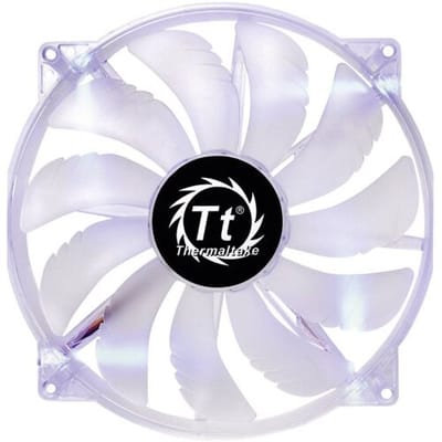 Thermaltake Pure 20 LED Blue PC-ventilator Helder (b x h x d) 200 x 200 x 30 mm