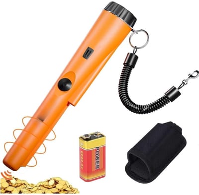 Zyrex® Pinpointer Metaal Detector - Schep - Pinpointer - Oranje -‎ 23cm x 4cm x 4cm