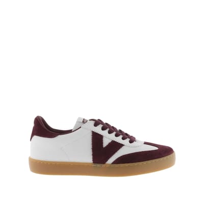Leren effect sneakers met suede kleur Victoria Berlin Ciclista