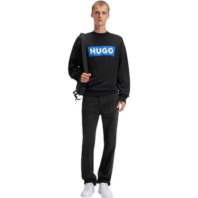 Hugo Heren Jonah 5-pocket slim fit jeans (Donkergrijs)