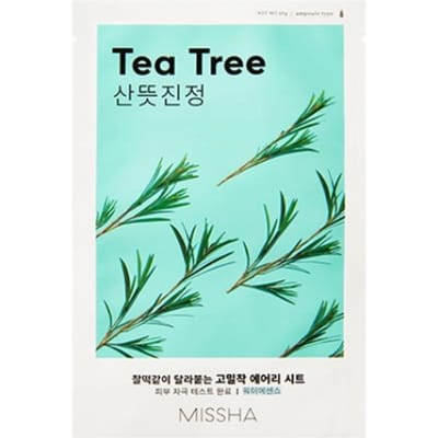 MISSHA - Airy Fit Sheet Mask - Tea Tree - 1stuk