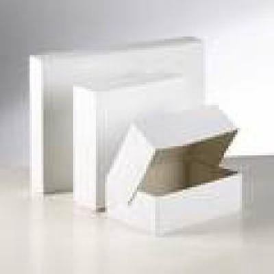 Gebaksdoos blanco/wit 20x14x8cm 300 stuks