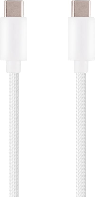 Musthavz GoEasy USB-C naar USB-C Kabel 1 Meter – Wit