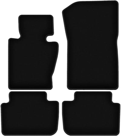 BASIC zwarte veloursmatten voor: BMW X3 E83 SUV (2003-2010)