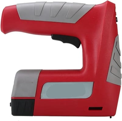 Elektrische Nietmachine - Nietpistool Tacker - Meubels Repareren - Draadloos Lithium-Ion - 1-3.5 inch Nagels - Grijs