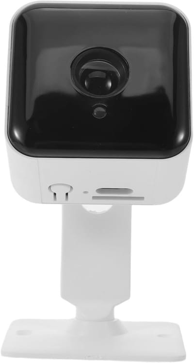 Binnencamera Beveiliging - Hondencamera Woning - Thuis Bewaken - AI Bewegingsdetectie - 7.5 cm - Wit