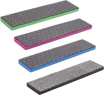 Diamantvijl Set - Randslijper Racing - Verhardingen Verwijderen - Sneller Slijpen Microniseerde Diamant - 100x25mm - Multicolor