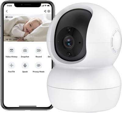 Lexium Babyfoon met camera en app - Babyfoon met camera en app wifi - Baby monitor - Babyfoon met app - Baby camera