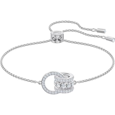 Swarovski Further Armband Dames Armband Wit Verguld-Wit-Goud 5498999 Box+Shopping Bag white