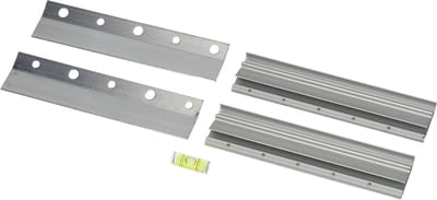 Luidsprekerhouders - Muurbeugels - Stevig Ophangen - Geen Beschadiging - Tot 136 kg - Zilver