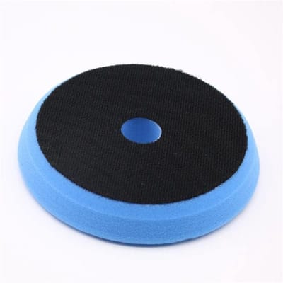 Auto Polijstpad - Spons Schijf - Lak Herstellen - Hoge Dichtheid Spons - 15 cm - Blauw